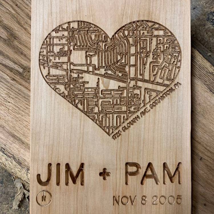 Our First Date Engraving